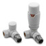 RE-VLV-MDLWC - Reina Modal Modern Thermostatic Corner Radiator Valve - White RE-VLV-MDLWC - Reina Modal Modern Thermostatic Corner Radiator Valve - White